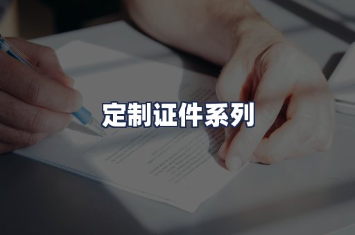 定制证件系列